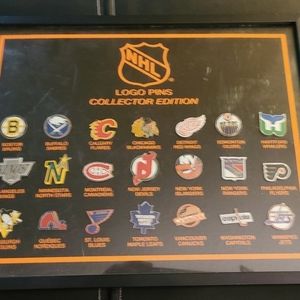NHL (Retro) LOGO PINS Collectors Edition